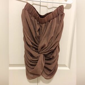Brand new with tag C. Luce ruched skirt size M (fits like small)